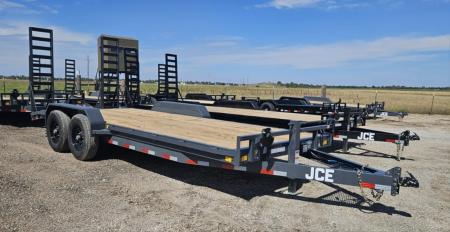 New 2027 JCE 83  x 20' 6 in. Channel Equipment Trailer