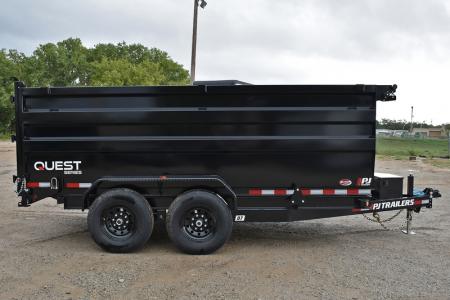 New 2027 PJ Trailers D714-4FT-14K