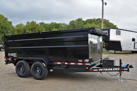 New 2027 PJ Trailers D714-4FT-14K