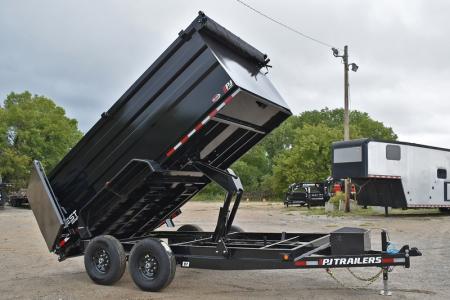 New 2027 PJ Trailers D714-4FT-14K