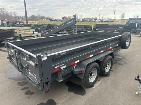 New DWB 83X14 14.9K DUMP TRAILER - GRAY