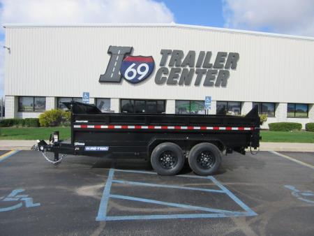 New 2027 Sure-Trac 7 x 14 ST-HSDU8214-140 Telescopic Dump Trailer 14K