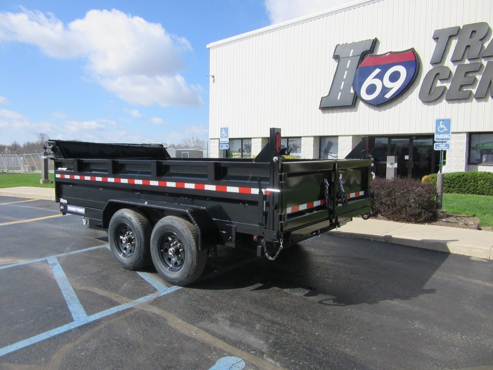 New 2027 Sure-Trac 7 x 14 ST-HSDU8214-140 Telescopic Dump Trailer 14K