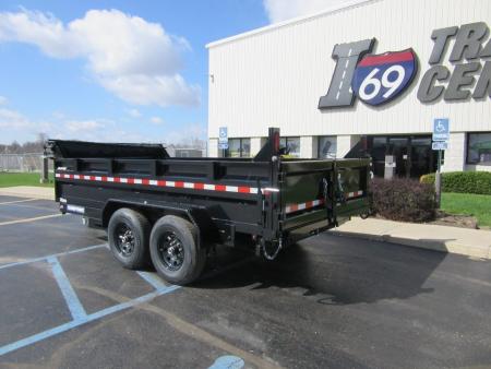 New 2027 Sure-Trac 7 x 14 ST-HSDU8214-140 Telescopic Dump Trailer 14K