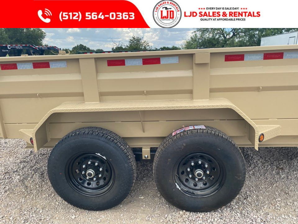 New 2027 East Texas - 83" x 14 - 14K GVWR Dump Trailer