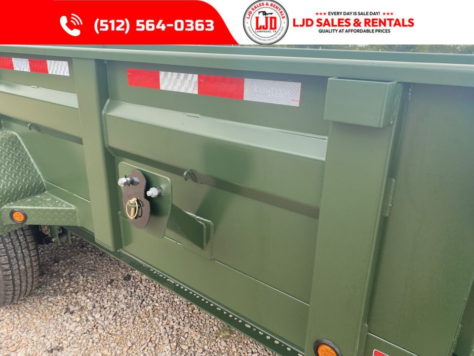 New 2027 East Texas - 83" x 14 - 14K GVWR Dump Trailer