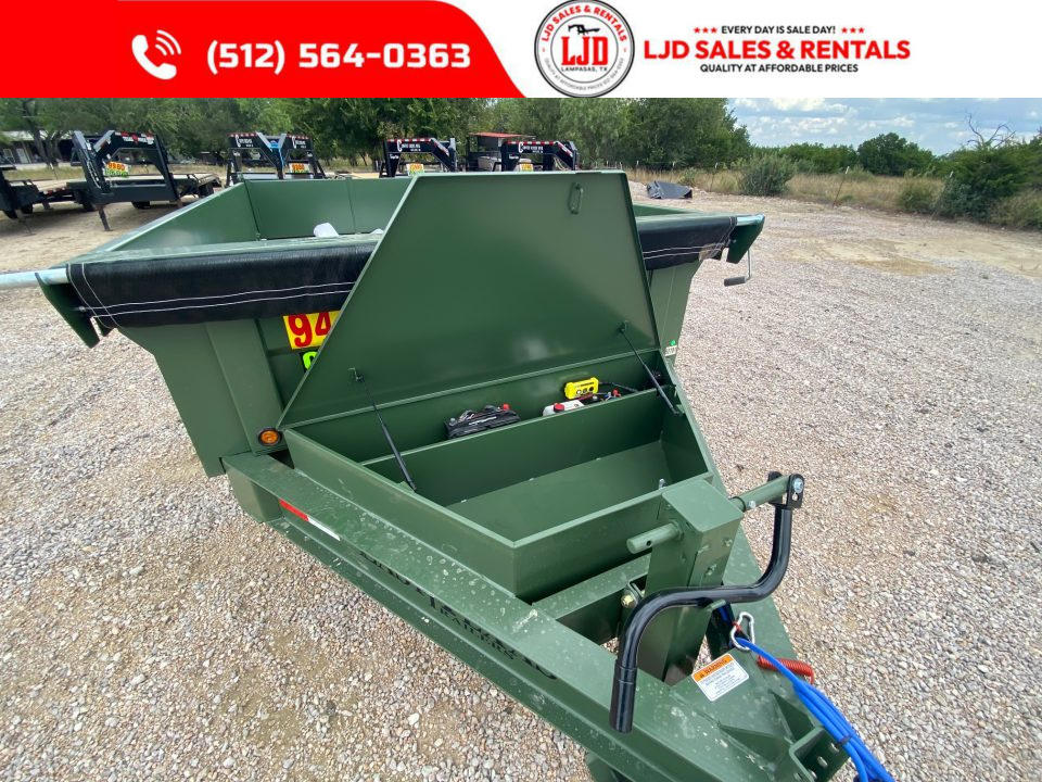 New 2027 East Texas - 83" x 14 - 14K GVWR Dump Trailer