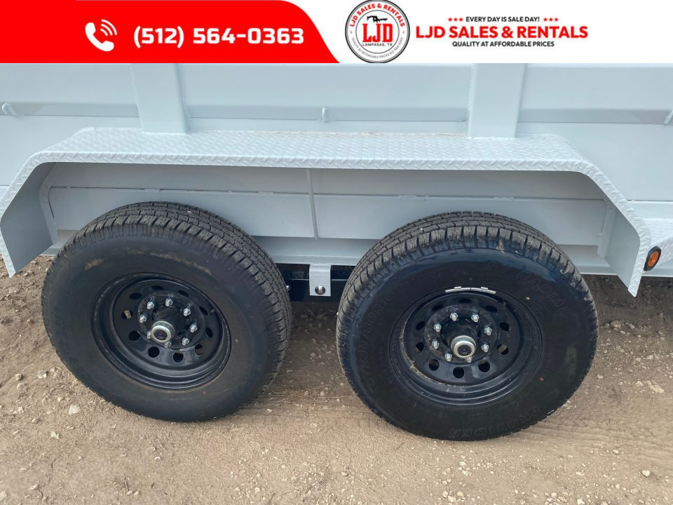 New 2027 East Texas - 83" x 14 - 14K GVWR Dump Trailer - Gooseneck