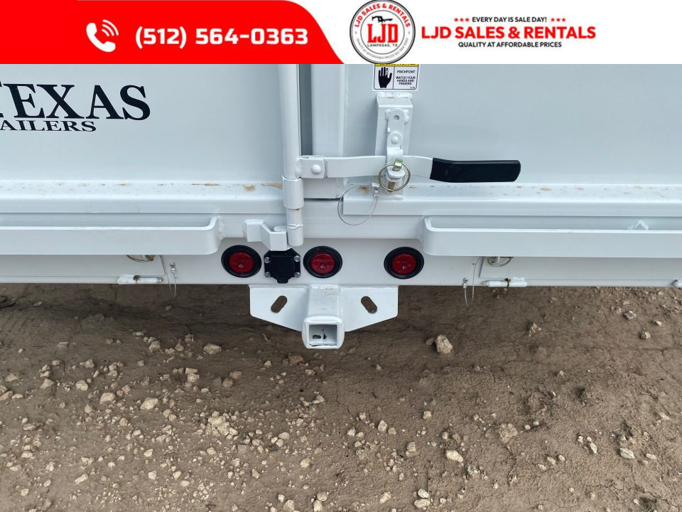 New 2027 East Texas - 83" x 14 - 14K GVWR Dump Trailer - Gooseneck