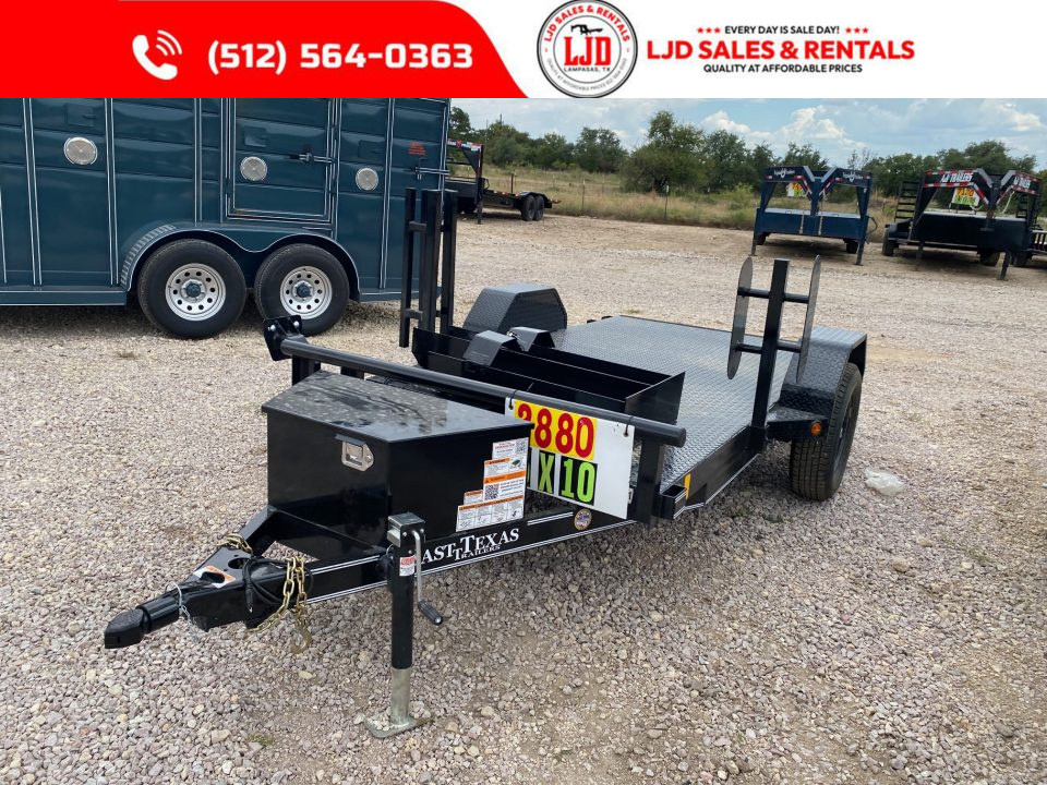 New 2027 East Texas -- 5 X 10 Welding Trailer - 2990LB GVWR