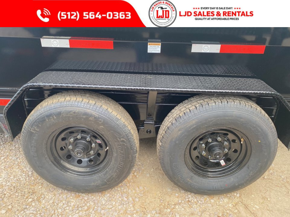 New 2026 US Built - Dump Trailer 14'x3' - Tarp - 14K GVWR