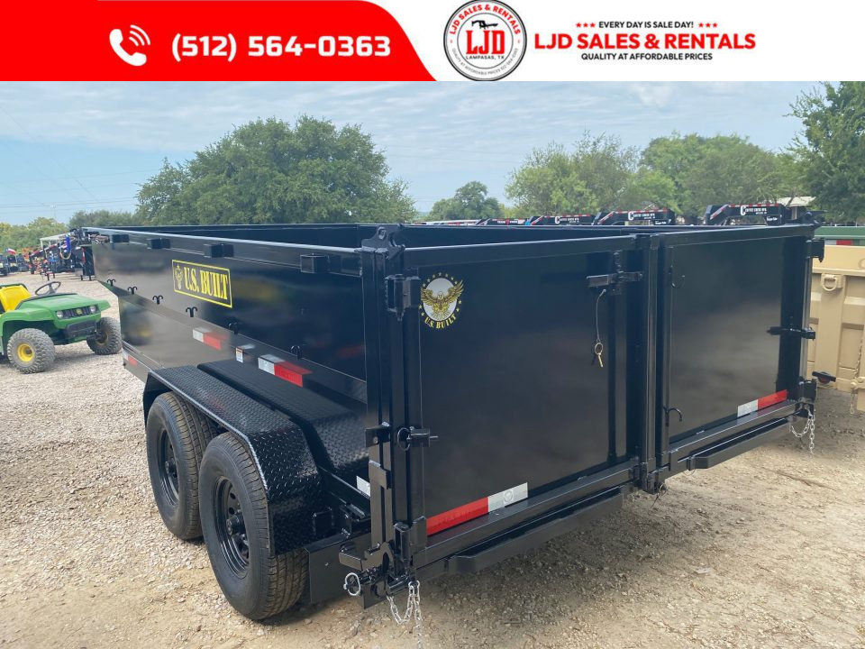 New 2026 US Built - Dump Trailer 14'x3' - Tarp - 14K GVWR
