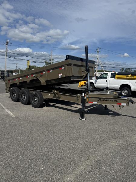 New 2026 Load Trail DL83X16 Dump Trailer/ 14 PLY RUBBER/7GA FLOOR/TELESCOPIC