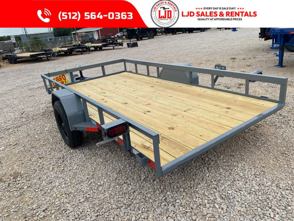 New 2027 Lacosta - 6 x 12 - Tilt Trailer 3500LB GVWR -