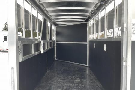 New 2026 Shadow 2 Horse Bumperpull Slant Trailer / Livestock Trailer with Removable Dividers and Tack Room Horse Trailer