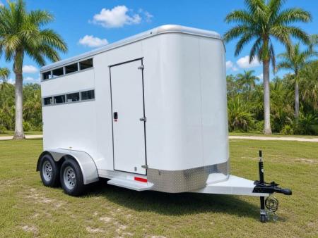 New 2026 Shadow 2 Horse Bumperpull Slant Trailer / Livestock Trailer with Removable Dividers and Tack Room Horse Trailer