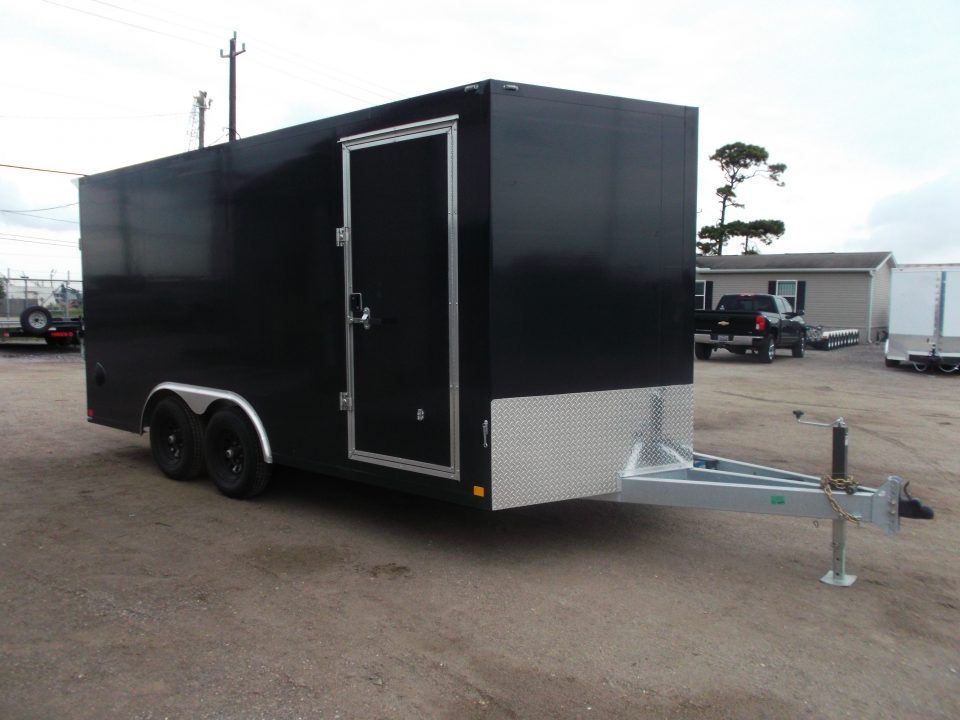 New 2026 Cell-Tech Trailers 8.5x16 Cargo Trailer / Enclosed Trailer / Construction Trailer / Industrial Trailer / 7ft Interior / 5200# Axles / E-Track / Black Screwless Exterior / Bulldog Coupler / HEAVY DUTY Cell Tech Walls and Floor