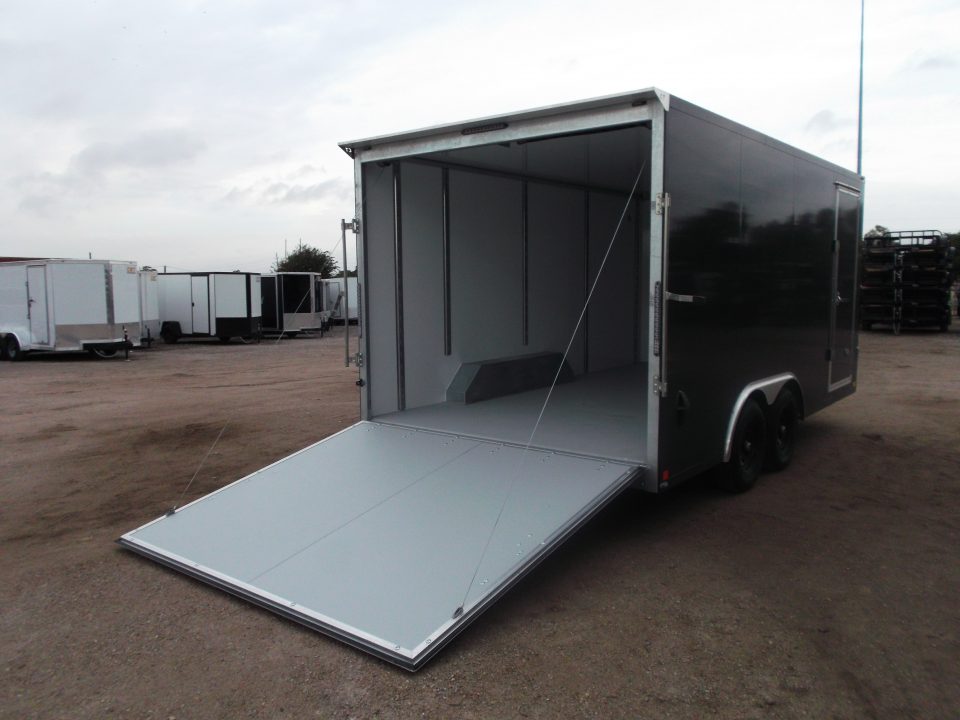 New 2026 Cell-Tech Trailers 8.5x16 Cargo Trailer / Enclosed Trailer / Construction Trailer / Industrial Trailer / 7ft Interior / 5200# Axles / E-Track / Black Screwless Exterior / Bulldog Coupler / HEAVY DUTY Cell Tech Walls and Floor