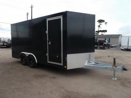 New 2026 Cell-Tech Trailers 8.5x16 Cargo Trailer / Enclosed Trailer / Construction Trailer / Industrial Trailer / 7ft Interior / 5200# Axles / E-Track / Black Screwless Exterior / Bulldog Coupler / HEAVY DUTY Cell Tech Walls and Floor