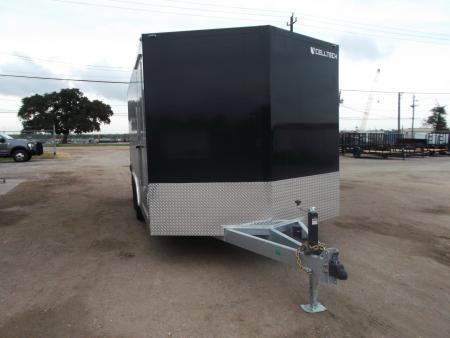 New 2026 Cell-Tech Trailers 8.5x16 Cargo Trailer / Enclosed Trailer / Construction Trailer / Industrial Trailer / 7ft Interior / 5200# Axles / E-Track / Black Screwless Exterior / Bulldog Coupler / HEAVY DUTY Cell Tech Walls and Floor