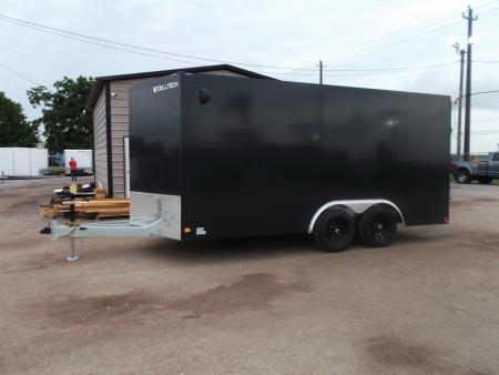 New 2026 Cell-Tech Trailers 8.5x16 Cargo Trailer / Enclosed Trailer / Construction Trailer / Industrial Trailer / 7ft Interior / 5200# Axles / E-Track / Black Screwless Exterior / Bulldog Coupler / HEAVY DUTY Cell Tech Walls and Floor