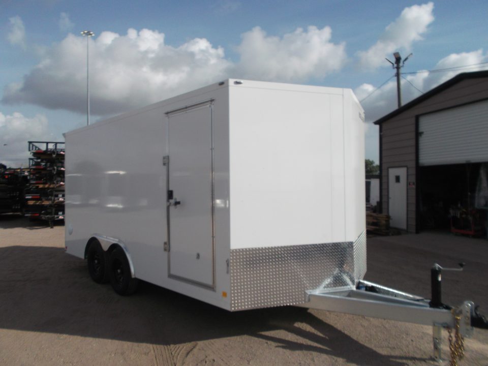 New 2026 Cell-Tech Trailers 8.5x16 Cargo Trailer / Enclosed Trailer / Construction Trailer / Industrial Trailer / 7ft Interior / 5200# Axles / E-Track / Screwless Exterior / Bulldog Coupler / HEAVY DUTY Cell Tech Walls and Floor