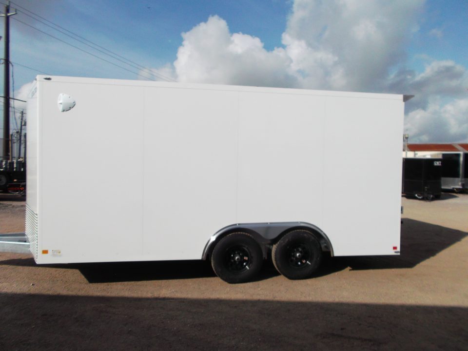 New 2026 Cell-Tech Trailers 8.5x16 Cargo Trailer / Enclosed Trailer / Construction Trailer / Industrial Trailer / 7ft Interior / 5200# Axles / E-Track / Screwless Exterior / Bulldog Coupler / HEAVY DUTY Cell Tech Walls and Floor