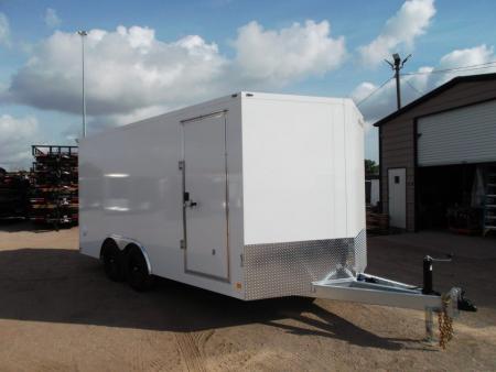 New 2026 Cell-Tech Trailers 8.5x16 Cargo Trailer / Enclosed Trailer / Construction Trailer / Industrial Trailer / 7ft Interior / 5200# Axles / E-Track / Screwless Exterior / Bulldog Coupler / HEAVY DUTY Cell Tech Walls and Floor