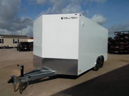 New 2026 Cell-Tech Trailers 8.5x16 Cargo Trailer / Enclosed Trailer / Construction Trailer / Industrial Trailer / 7ft Interior / 5200# Axles / E-Track / Screwless Exterior / Bulldog Coupler / HEAVY DUTY Cell Tech Walls and Floor