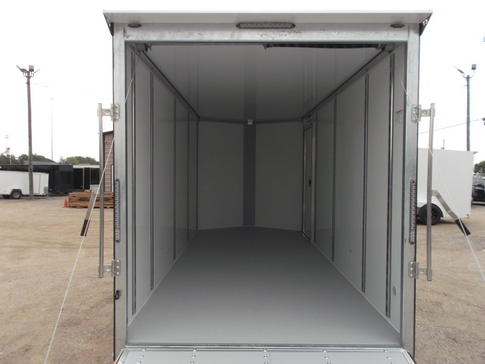 New 2026 Cell-Tech Trailers 7x16 Cargo Trailer / Construction Trailer / Industrial Trailer / 7ft Interior / 5200# Axles / Ramp / Black Screwless Exterior / E-Track / HEAVY DUTY Cell Tech Walls and Floor