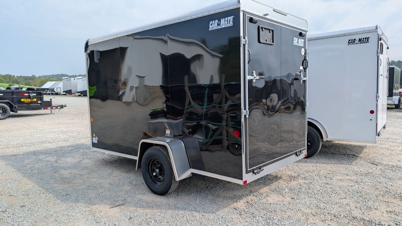 New NEW 2027 Car Mate 6x12 Custom Cargo Trailer w/ Ramp Door