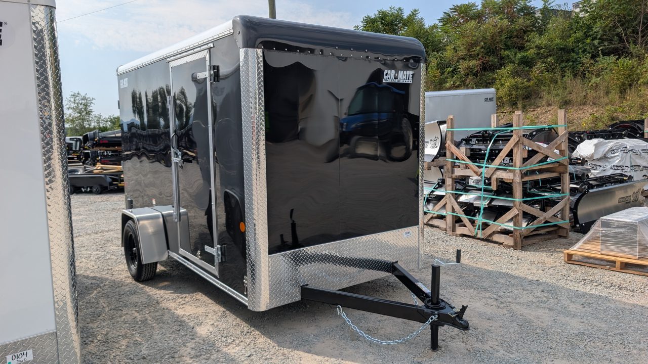 New NEW 2027 Car Mate 6x12 Custom Cargo Trailer w/ Ramp Door