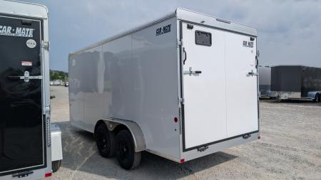 New 2027 Car Mate 7x16 HD Custom Cargo Trailer w/ Ramp