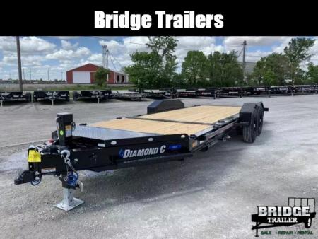 New 2027 Diamond C Trailers HDT207L20X82 (82  X 20') 15.5K Partial Tilt Equipment Trailer