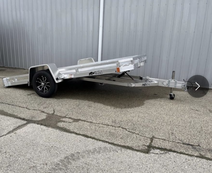 New 2027 Black Rhino TS7812A Utility Trailer