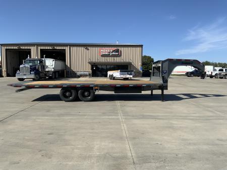 New 2027 Diamond C Trailers 102 X 24 DET210 Gooseneck Deckover Tilt Trailer