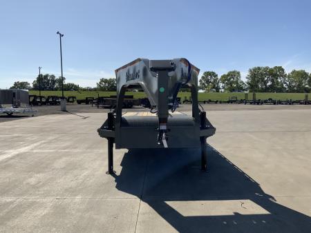 New 2027 Diamond C Trailers 102 X 24 DET210 Gooseneck Deckover Tilt Trailer