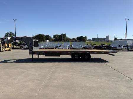 New 2027 Diamond C Trailers 102 X 24 DET210 Gooseneck Deckover Tilt Trailer