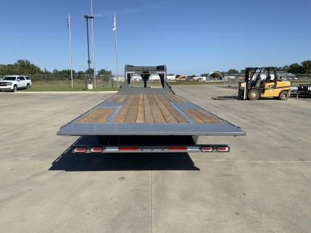 New 2027 Diamond C Trailers 102 X 24 DET210 Gooseneck Deckover Tilt Trailer