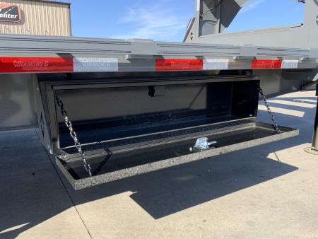 New 2027 Diamond C Trailers 102 X 24 DET210 Gooseneck Deckover Tilt Trailer