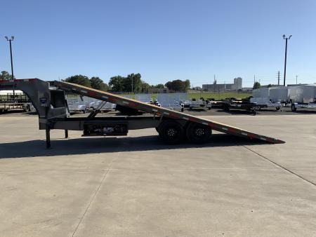 New 2027 Diamond C Trailers 102 X 24 DET210 Gooseneck Deckover Tilt Trailer