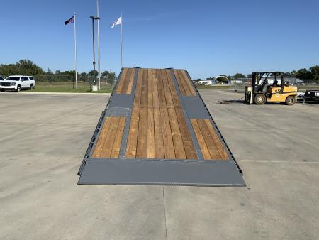 New 2027 Diamond C Trailers 102 X 24 DET210 Gooseneck Deckover Tilt Trailer