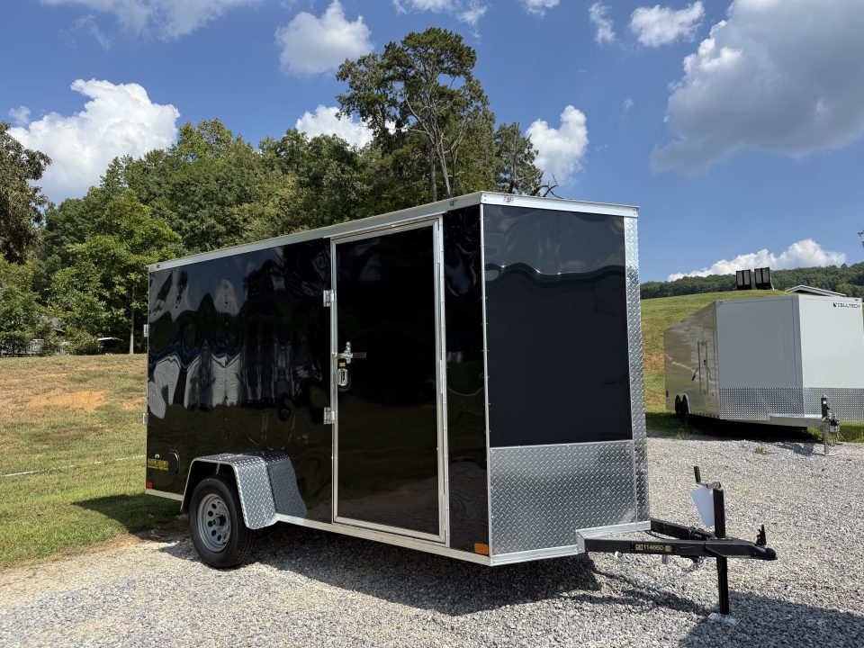 New 2026 Covered Wagon Trailers 6X12 SA BAR LOCK Cargo / Enclosed Trailer
