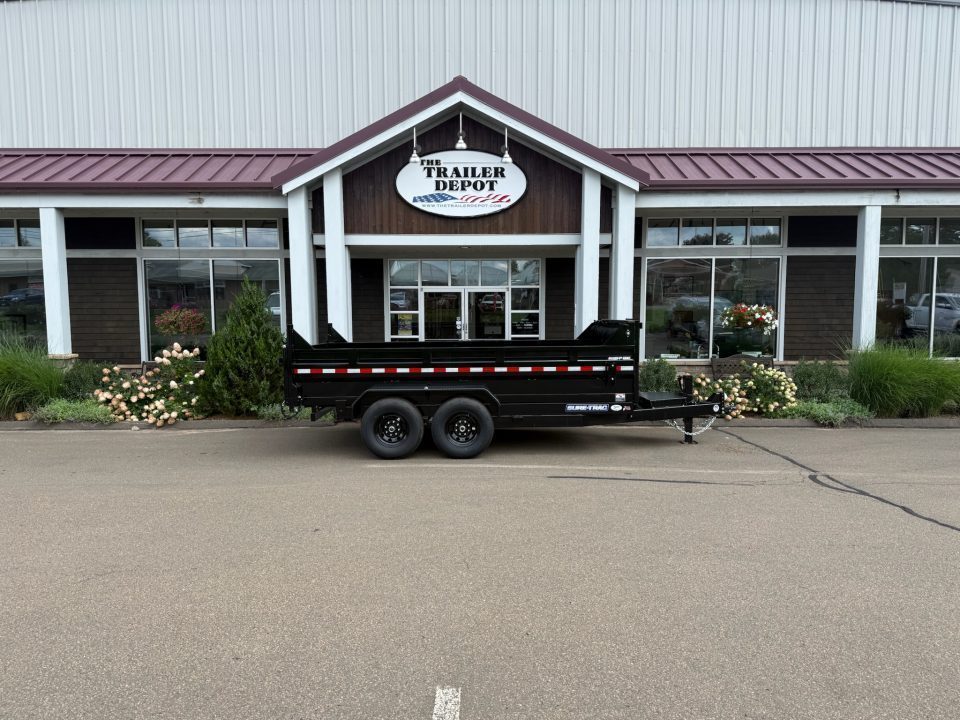 New SURE-TRAC 7' x 14' HEAVY DUTY TELESCOPIC DUMP TRAILER 14K