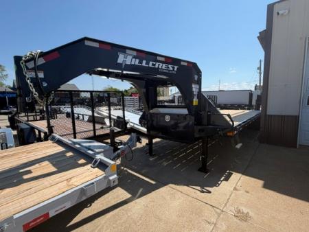 New 2026 Hillcrest Trailers 20+12 25.9K Deckover Gooseneck