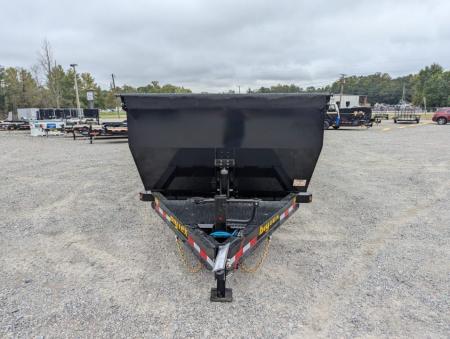 New 2027 Big Tex Trailers 7x16 TD Heavy Duty 15.4K Telescopic Dump w/ Slide-In Ramps & 4' Sides Dump Trailer