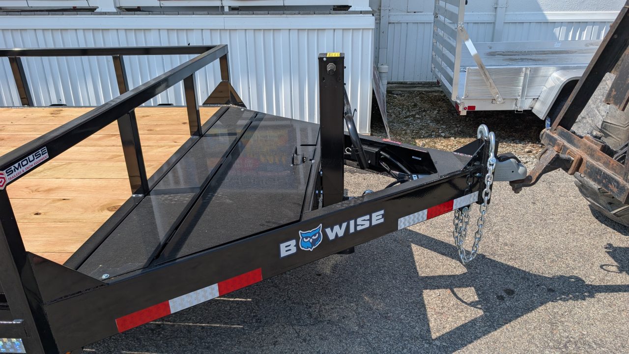 New 2027 BWise 22' HD Lo Pro Equipment Hauler w/ Landscape Gate (14K GVW!!!)
