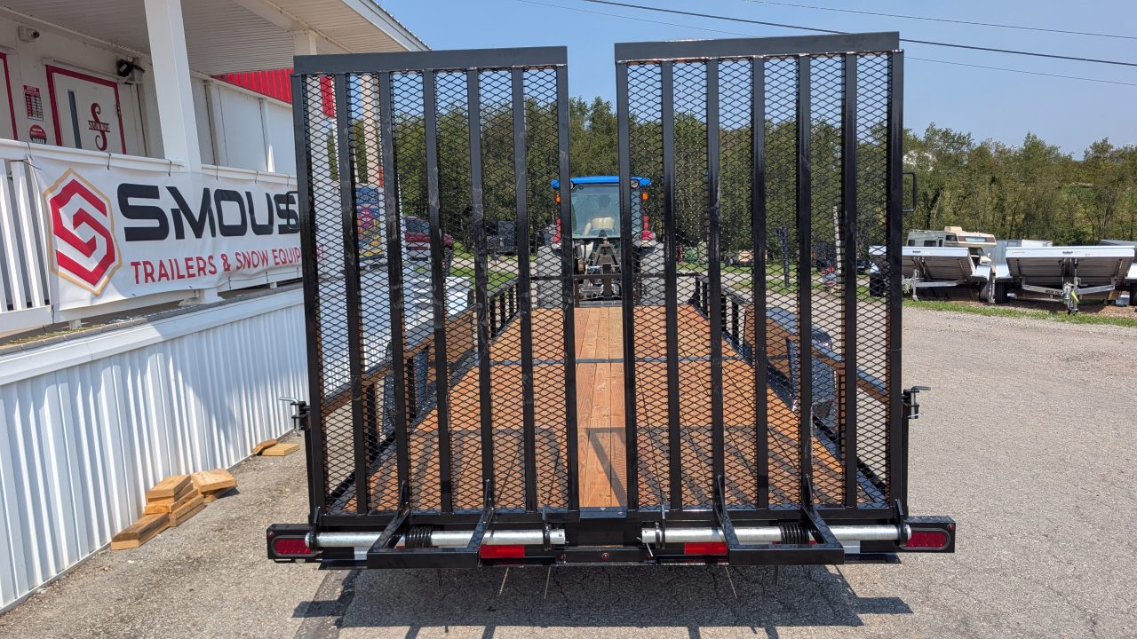 New 2027 BWise 22' HD Lo Pro Equipment Hauler w/ Landscape Gate (14K GVW!!!)
