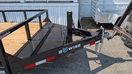 New 2027 BWise 22' HD Lo Pro Equipment Hauler w/ Landscape Gate (14K GVW!!!)