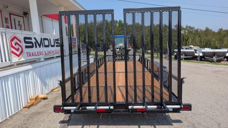 New 2027 BWise 22' HD Lo Pro Equipment Hauler w/ Landscape Gate (14K GVW!!!)